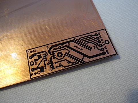 Fertige Leiterplatte für CAN-Bus, Car-PC für Mercedes E-Klasse, W 211, Audio 20.