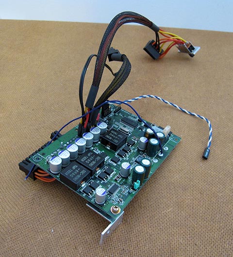 24-poliges Netzteil. Car-PC für Mercedes E-Klasse, W 211, Audio 20.