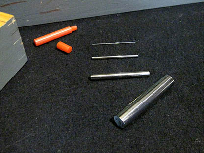 The gauge pins