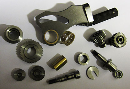 Threading attachment, parts